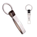 Leatherette Metal Key Chain